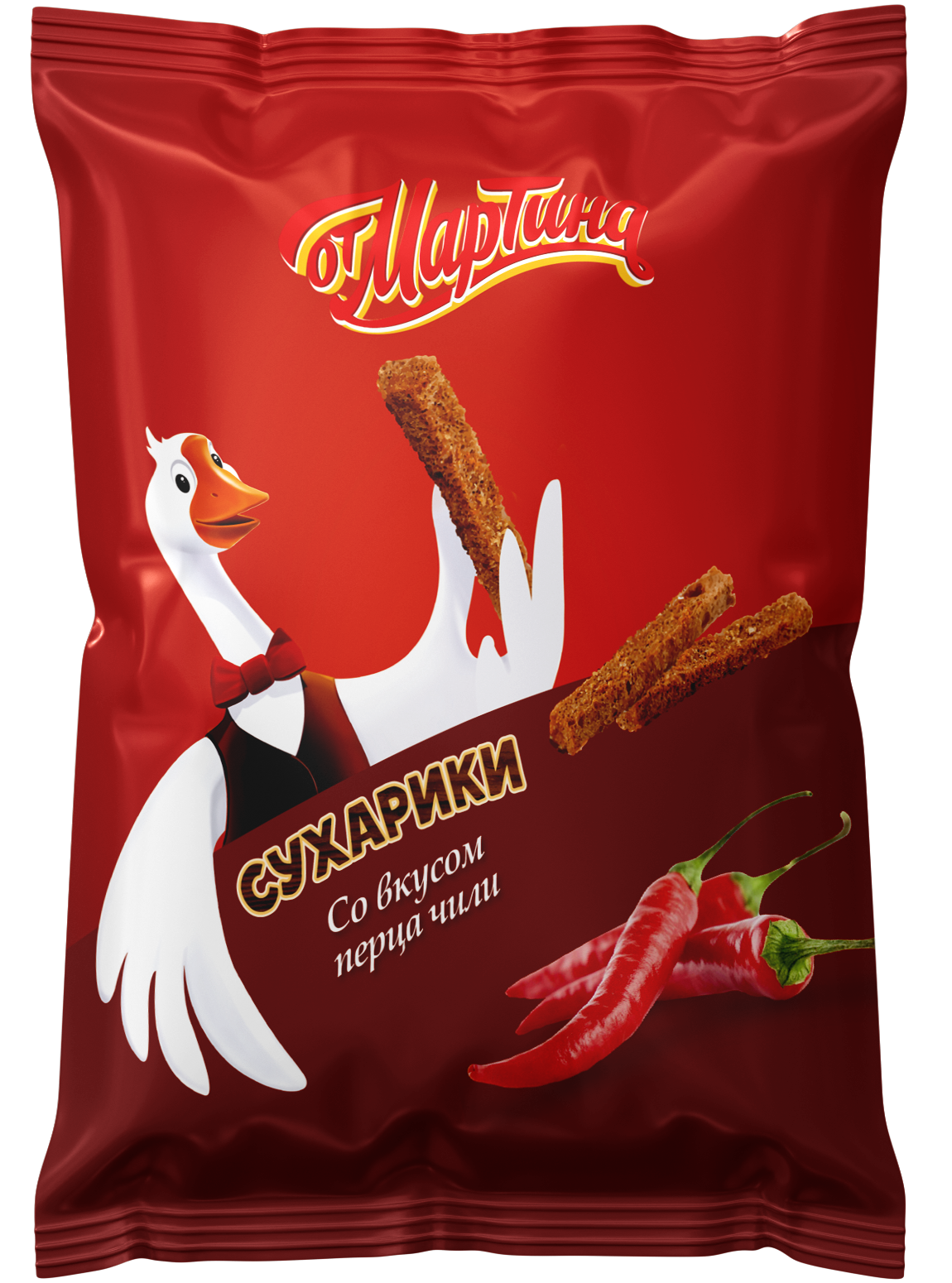 Сухарики со вкусом чили